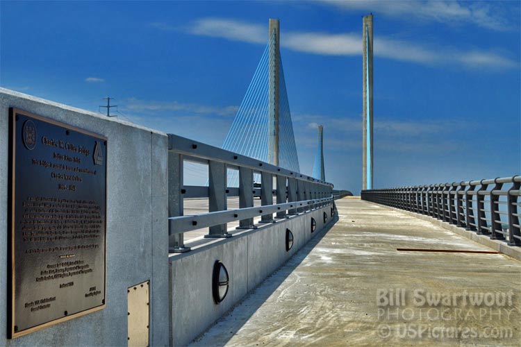 Charles W. Cullen Bridge Dedication Plaque