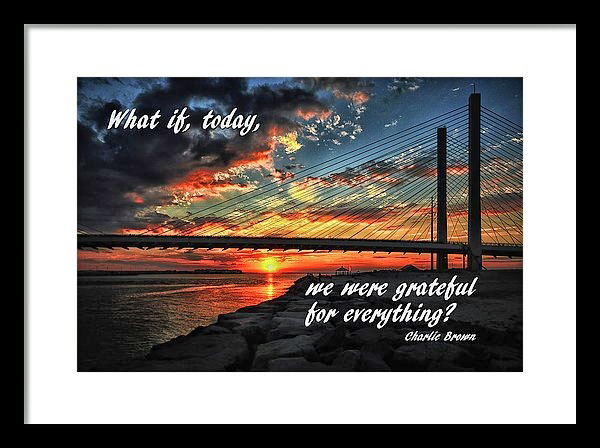 Sunset under the Indian River Inlet Bridge