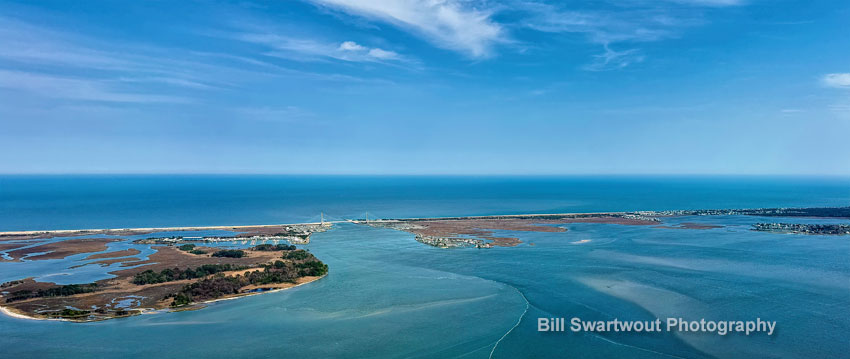 Coastal Delaware - Burton Island and the Indian River Inlet Bridge