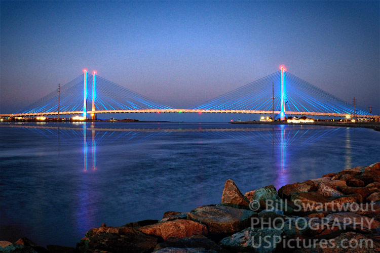 Indian River Inlet Bridge Twilight